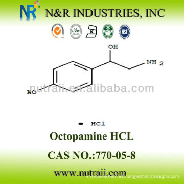 Proveedor fiable DL-Octopamine Hydrochloride 99% powder